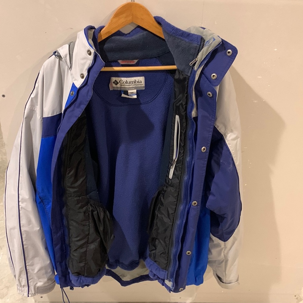 Mens Columbia Interchangeable Winter Coat